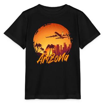 Arizona - T-shirt bio MINI CREATOR Stanley/Stella Enfant - noir - Devant - Mikhail (115cm)