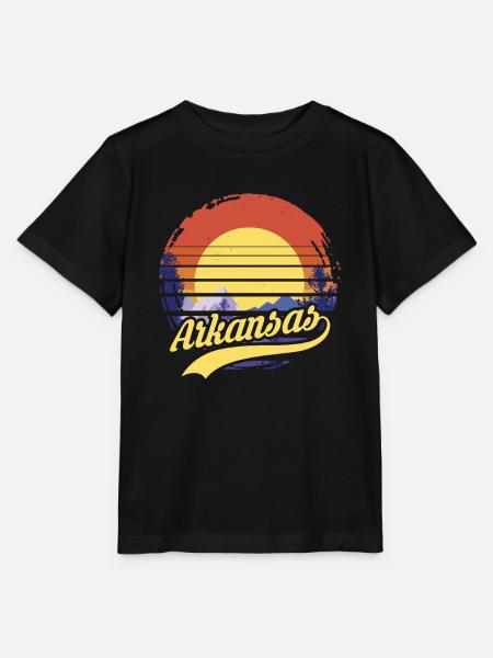 arkansas - Stanley/Stella Kinder T-Shirt MINI CREATOR - Schwarz
