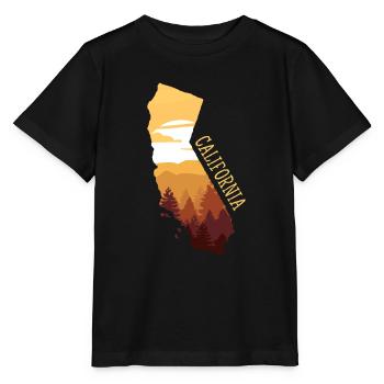 Californie - T-shirt bio MINI CREATOR Stanley/Stella Enfant - noir - Devant - Mikhail (115cm)