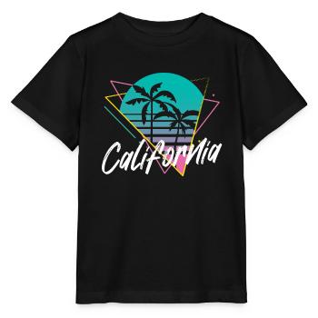 Californie - T-shirt bio MINI CREATOR Stanley/Stella Enfant - noir - Devant - Mikhail (115cm)
