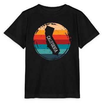 Californie - T-shirt bio MINI CREATOR Stanley/Stella Enfant - noir - Devant - Mikhail (115cm)
