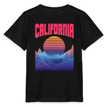 Californie - T-shirt bio MINI CREATOR Stanley/Stella Enfant - noir - Devant - Mikhail (115cm)