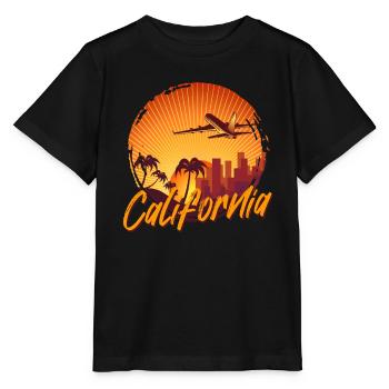 Californie - T-shirt bio MINI CREATOR Stanley/Stella Enfant - noir - Devant - Mikhail (115cm)