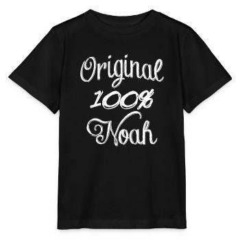 Noé 100% original - T-shirt bio MINI CREATOR Stanley/Stella Enfant - noir - Devant - Mikhail (115cm)