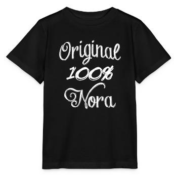 Nora 100% originale - T-shirt bio MINI CREATOR Stanley/Stella Enfant - noir - Devant - Mikhail (115cm)