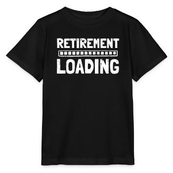 Charge de retraite de la pension de retraite des pensionnés - T-shirt bio MINI CREATOR Stanley/Stella Enfant - noir - Devant - Mikhail (115cm)