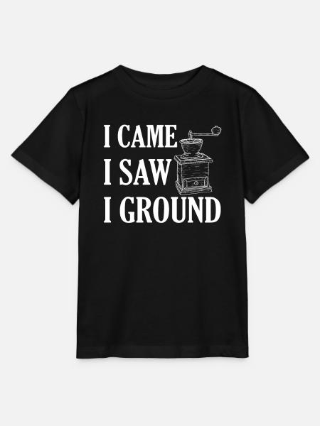 Kaffeemühle - Stanley/Stella Kinder T-Shirt MINI CREATOR  - Schwarz