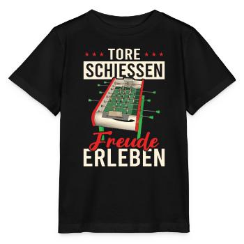 Foosball Gift Fans Wuzler Foosball - Stanley/Stella MINI CREATOR Kids’ T-Shirt - black - Front - Mikhail (115cm)