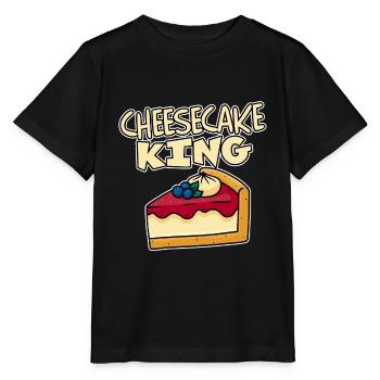 Cheesecake King 2 - Stanley/Stella MINI CREATOR Kids’ T-Shirt - black - Front - Mikhail (115cm)