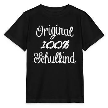 Original 100% écolier - T-shirt bio MINI CREATOR Stanley/Stella Enfant - noir - Devant - Mikhail (115cm)