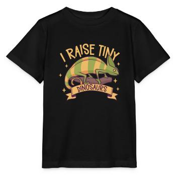 Chameleon Reptile Owner Lizard Reptile Pet - Stanley/Stella Kinder T-Shirt MINI CREATOR  - Schwarz - Vorne - Mikhail (115cm)