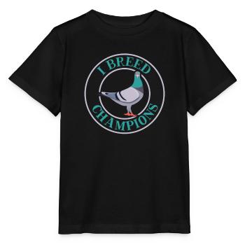 Pigeon Pigeon Racing Pigeon Racer Pigeon Keeper - Stanley/Stella MINI CREATOR Kids’ T-Shirt - black - Front - Mikhail (115cm)