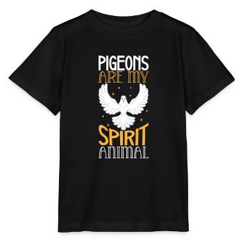 Pigeon Pigeon Racing Pigeon Racer Pigeon Keeper - Stanley/Stella MINI CREATOR Kids’ T-Shirt - black - Front - Mikhail (115cm)