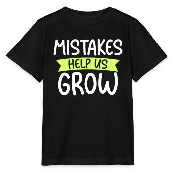 First day of school helps to get back into school mistakes - Stanley/Stella MINI CREATOR Kids’ T-Shirt - black - Front - Mikhail (115cm)