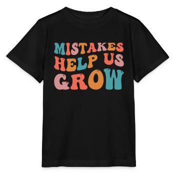 First day of school helps to get back into school mistakes - Stanley/Stella MINI CREATOR Kids’ T-Shirt - black - Front - Mikhail (115cm)