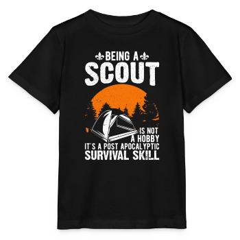 Ein Scout Zu Sein Ist Kein Hobby -Scout -Geschenk - Stanley/Stella Kinder T-Shirt MINI CREATOR  - Schwarz - Vorne - Mikhail (115cm)