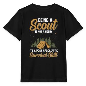 Ein Scout Zu Sein Ist Kein Hobby -Scout -Geschenk - Stanley/Stella Kinder T-Shirt MINI CREATOR  - Schwarz - Vorne - Mikhail (115cm)