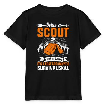 Ein Scout Zu Sein Ist Kein Hobby -Scout -Geschenk - Stanley/Stella Kinder T-Shirt MINI CREATOR  - Schwarz - Vorne - Mikhail (115cm)
