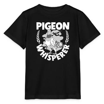 Pigeon Pigeon Racing Pigeon Racer Pigeon Keeper - Stanley/Stella MINI CREATOR Kids’ T-Shirt - black - Front - Mikhail (115cm)