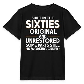 Construit sixties original 50th birthday - T-shirt bio MINI CREATOR Stanley/Stella Enfant - noir - Devant - Mikhail (115cm)
