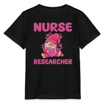Nursing researcher - Stanley/Stella MINI CREATOR Kids’ T-Shirt - black - Front - Mikhail (115cm)