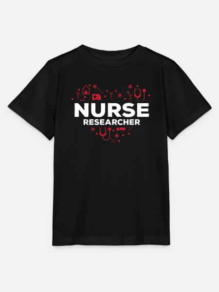 Pflegewissenschaftler Herz - Stanley/Stella Kinder T-Shirt MINI CREATOR  - Schwarz
