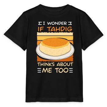 Cadeaux pour les gourmets de Thadig - T-shirt bio MINI CREATOR Stanley/Stella Enfant - noir - Devant - Mikhail (115cm)