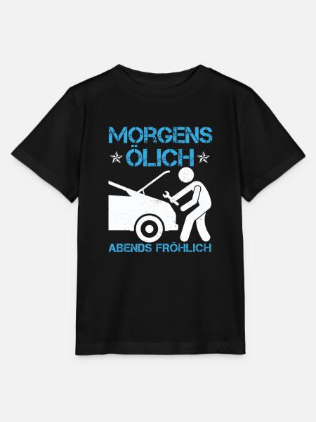 Automechaniker - Stanley/Stella Kinder T-Shirt MINI CREATOR  - Schwarz