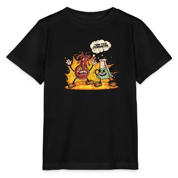 ICH GLAUBE, DU ÜBERREAGIERST - Wissenschaft - - Stanley/Stella Kinder T-Shirt MINI CREATOR  - Schwarz - Vorne - Mikhail (115cm)