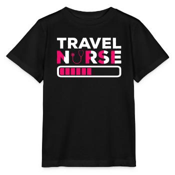 Temporary Employment Nursing Nurse - Stanley/Stella MINI CREATOR Kids’ T-Shirt - black - Front - Mikhail (115cm)