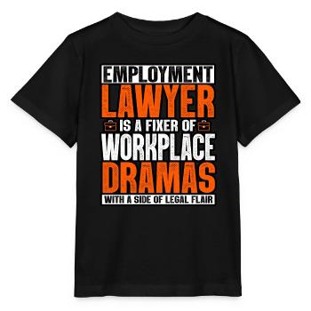 Employment Lawyer Is A Fixer Of Workplace Dramas - Stanley/Stella MINI CREATOR Kids’ T-Shirt - black - Front - Mikhail (115cm)