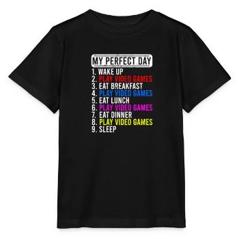 DUDE, DID YOU EAT THE LAST UNICORN? NO! - - Stanley/Stella MINI CREATOR Kids’ T-Shirt - black - Front - Mikhail (115cm)