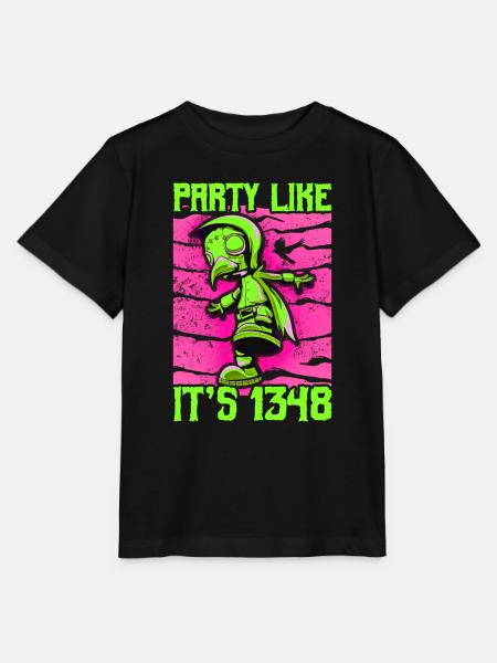 Horror Pest Doktor Filmfestival Halloween Zombie - Stanley/Stella Kinder T-Shirt MINI CREATOR - Schwarz