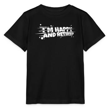 Pensioner pension - Stanley/Stella MINI CREATOR Kids’ T-Shirt - black - Front - Mikhail (115cm)