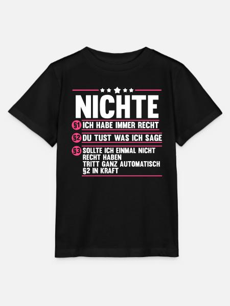 Nichte - Stanley/Stella Kinder T-Shirt MINI CREATOR - Schwarz