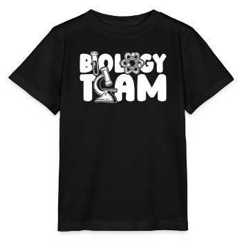 Biologie Biologe - Stanley/Stella Kinder T-Shirt MINI CREATOR  - Schwarz - Vorne - Mikhail (115cm)