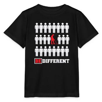 Détecteur de métaux à sondage amusant - T-shirt bio MINI CREATOR Stanley/Stella Enfant - noir - Devant - Mikhail (115cm)