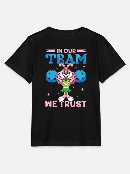 Cheerleader Cheerleader-outfit - Stanley/Stella Kinder T-Shirt MINI CREATOR  - Schwarz