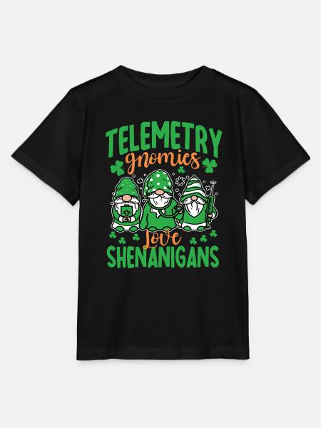 Telemetrie Zwerge Lieben Den St. Patrick's Day - Stanley/Stella Kinder T-Shirt MINI CREATOR - Schwarz