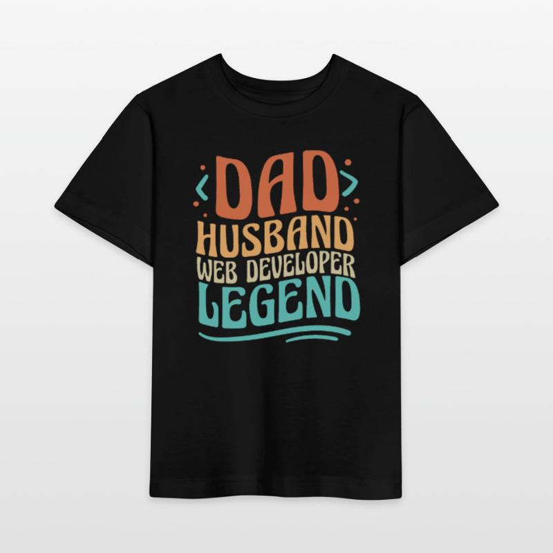 Web Developer Web Developer Father Stanley/Stella MINI CREATOR Kids’ T-Shirt