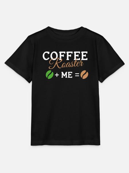 Kafffee Rösten Geschenk - Stanley/Stella Kinder T-Shirt MINI CREATOR - Schwarz