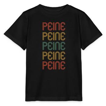 Peinerin Peiner Peine - T-shirt bio MINI CREATOR Stanley/Stella Enfant - noir - Devant - Mikhail (115cm)