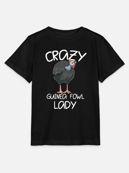 Perlhühner Perlhuhn Guinea Fowl - Stanley/Stella Kinder T-Shirt MINI CREATOR - Schwarz