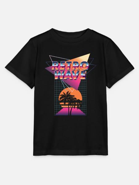 Retrowave Synthesizer Musik Synthi Retro - Stanley/Stella Kinder T-Shirt MINI CREATOR  - Schwarz