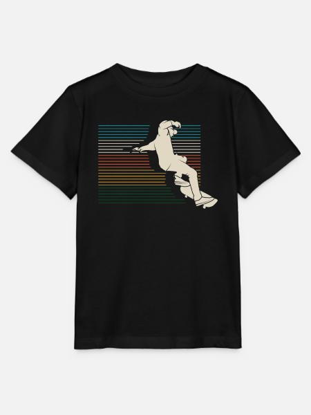 Skateboard - Stanley/Stella Kinder T-Shirt MINI CREATOR - Schwarz