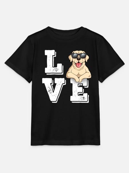 Love Labrador - Stanley/Stella Kinder T-Shirt MINI CREATOR - Schwarz