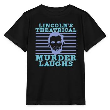 Abraham Lincoln Theater Theatre Histoire des États-Unis - T-shirt bio MINI CREATOR Stanley/Stella Enfant - noir - Devant - Mikhail (115cm)