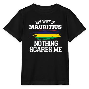 Mauritius - Stanley/Stella MINI CREATOR Kids’ T-Shirt - black - Front - Mikhail (115cm)