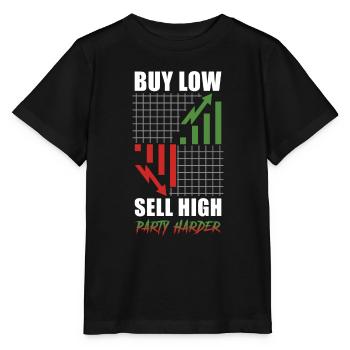 Global Stock Trading - Achetez bas, haut - T-shirt bio MINI CREATOR Stanley/Stella Enfant - noir - Devant - Mikhail (115cm)