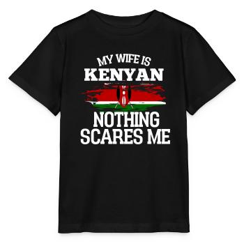 Kenya - T-shirt bio MINI CREATOR Stanley/Stella Enfant - noir - Devant - Mikhail (115cm)